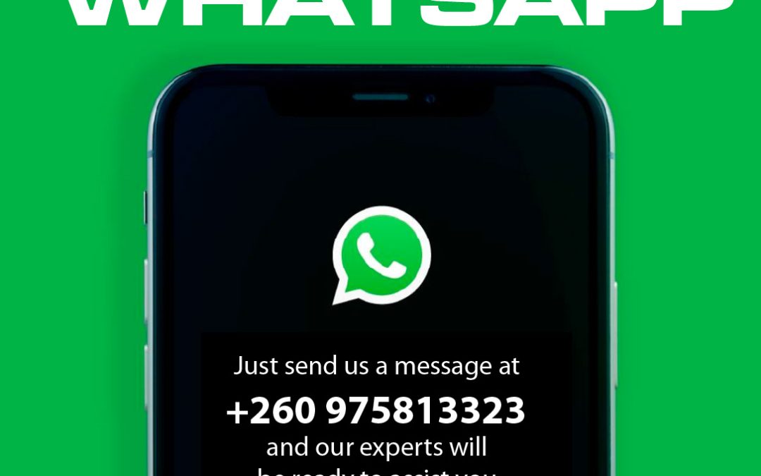 Hello, we’re on WhatApp