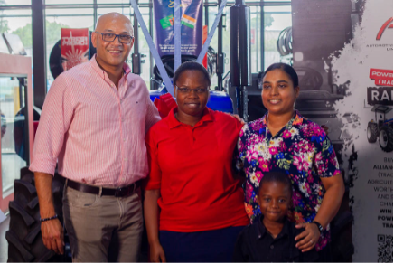 POWERTRAC TRACTOR RAFFLE WINNER